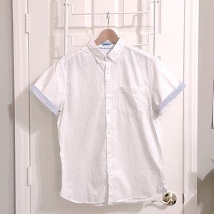 Denim & Flower Short Sleeve button down shirt